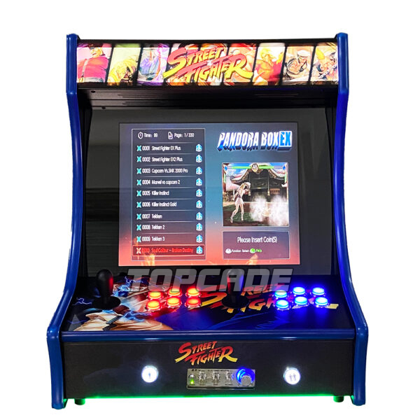 19 inch SF bartop arcade machine - Image 2
