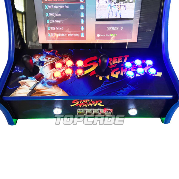 19 inch SF bartop arcade machine - Image 6