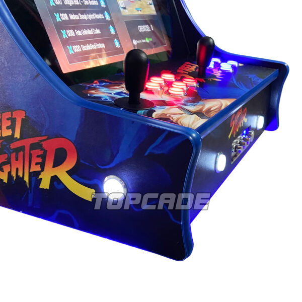 19 inch SF bartop arcade machine - Image 5