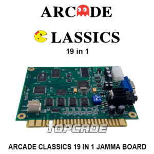 19 in 1 JAMMA Arcade Game Board (Horizontal)