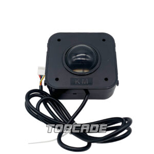 Arcade White Trackball Mouse