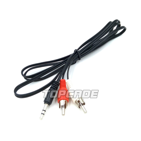 1.5M 3.5mm Male to 2 RCA - Image 3