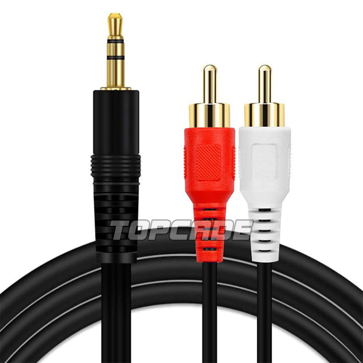 1.5M 3.5MM MALE TO 2 RCA - Image 2