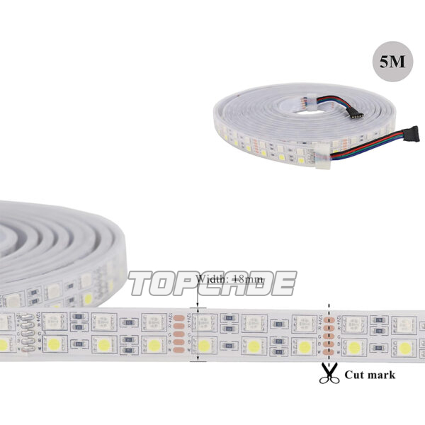 5M Double Row 600LEDs SMD 5050 LED - Image 2