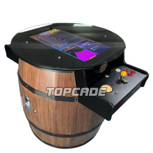 2 Sided 26'' Screen Wine Barrel Arcade with Trackball