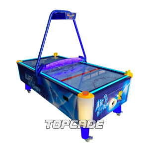 Air hockey table game machine