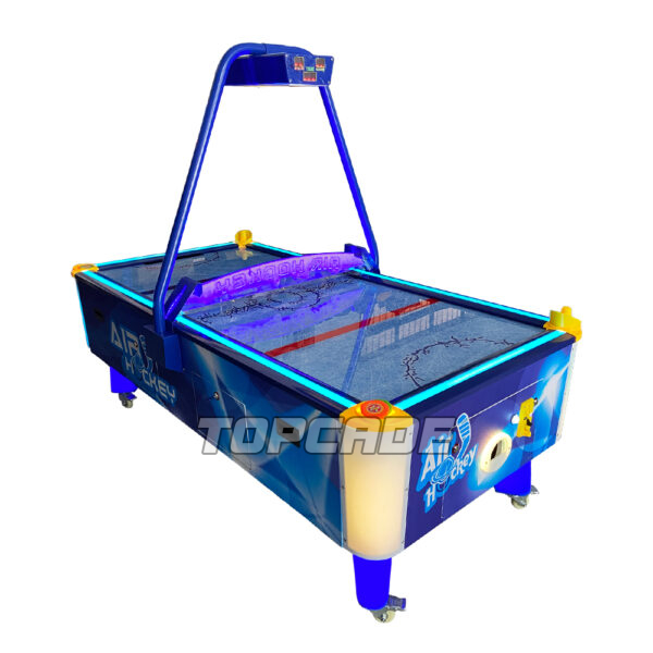 Air hockey table game machine
