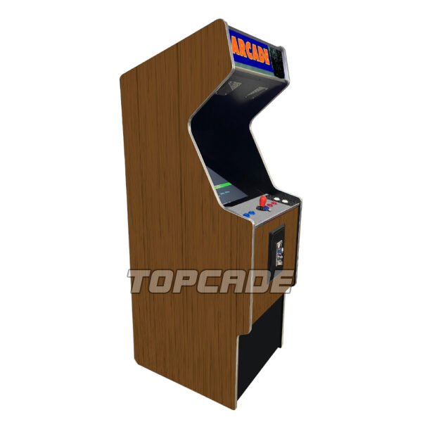 19 Inch Woodgrain Classic Upright Arcade Machine