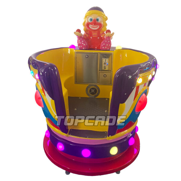 Clown Spin Cup Theme Park Rides - Image 2
