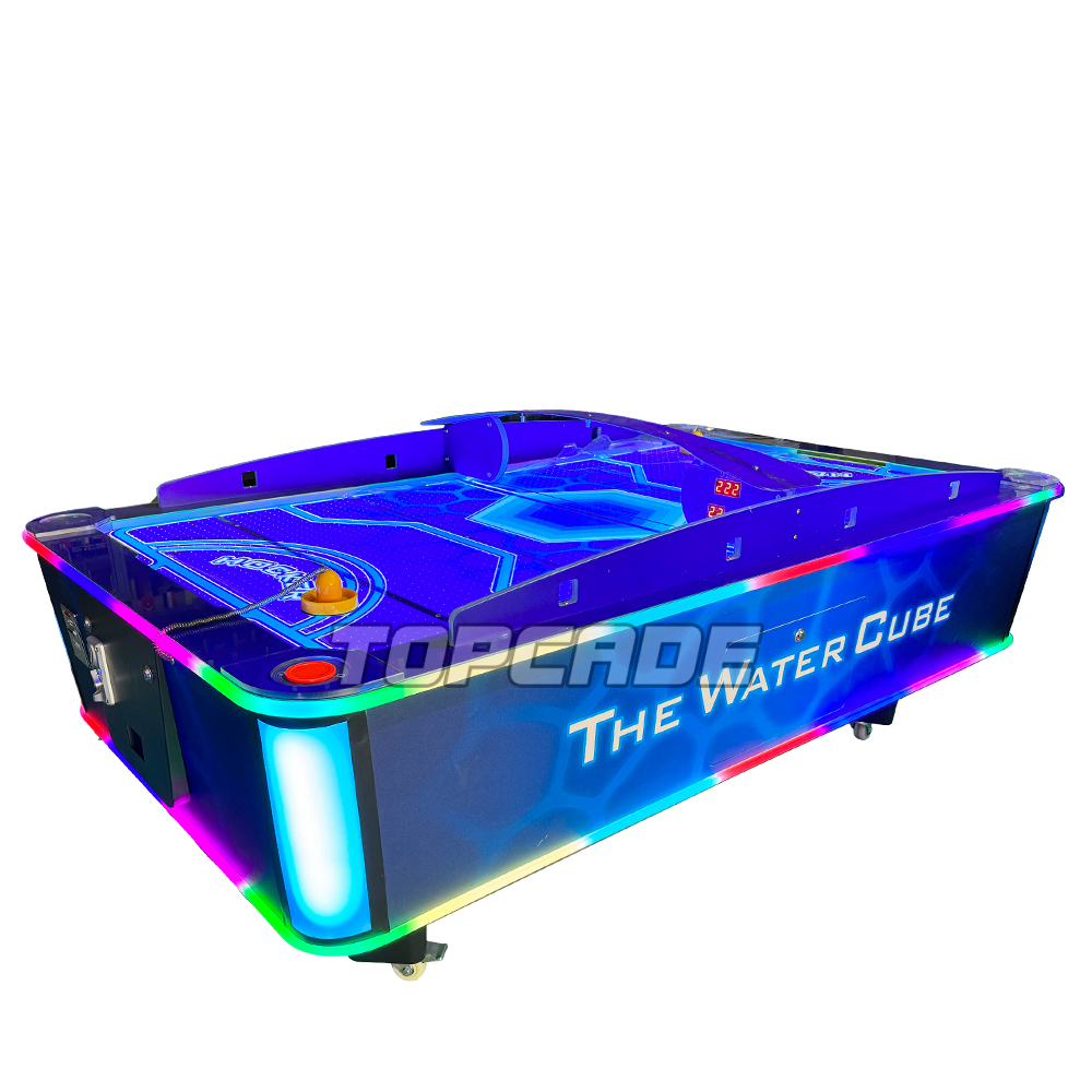 The Water Cube Curve Air Hockey Table