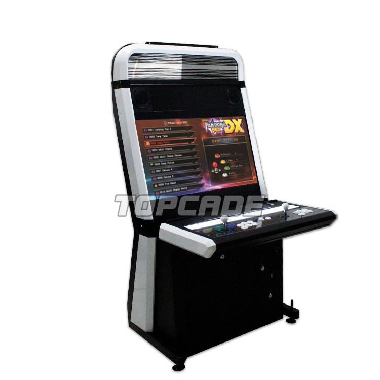 VEWLIX WHITE CABINET ARCADE