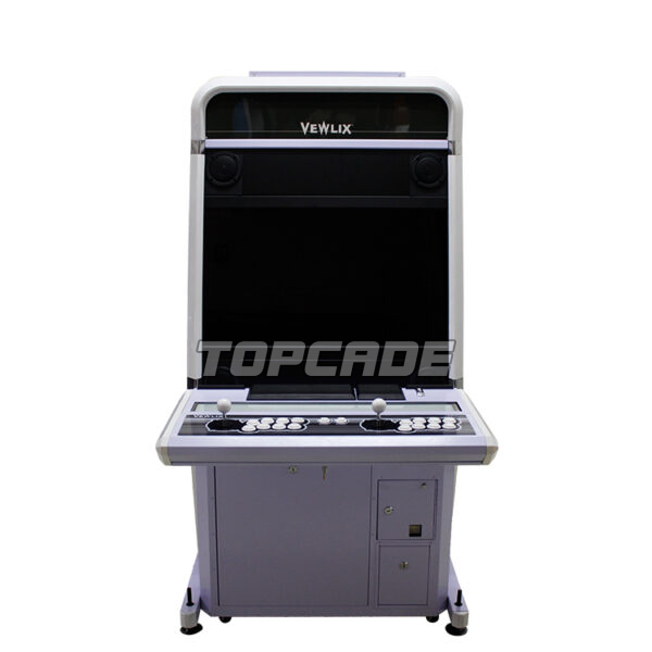 VEWLIX WHITE AND BLACK CABINET ARCADE - Image 2
