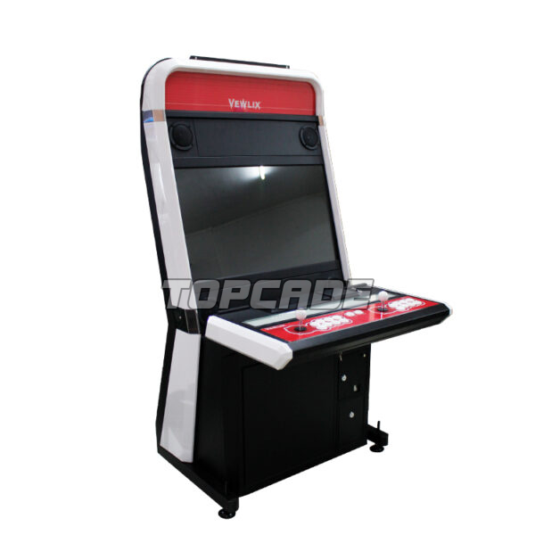 VEWLIX WHITE AND RED CABINET ARCADE